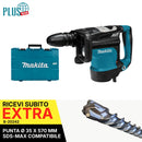 Martello demolitore rotativo 45mm 9,4J 1350W Makita HR4511C-7