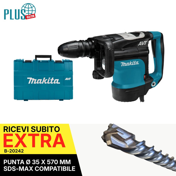 Martello demolitore rotativo 45mm 9,4J 1350W Makita HR4511C