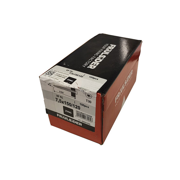 Confezioni da 100 tasselli per calcestruzzo Friulsider