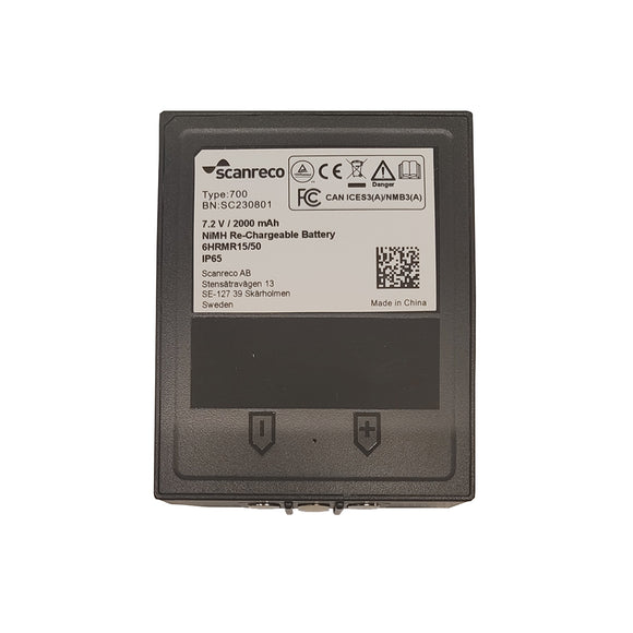7,2 V 2000 mAh Scanreco Typ 700 SC230801 Akku