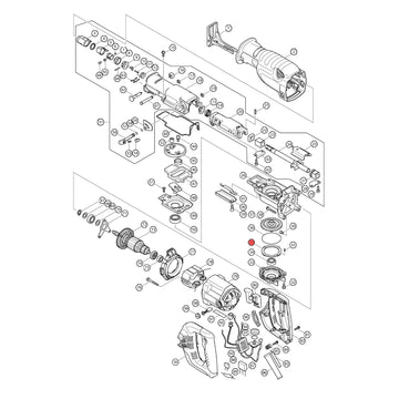 Spaccato ricambi seghetto diritto JR3070CT