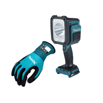 LED-TASCHENLAMPE + ARBEITSHANDSCHUHE