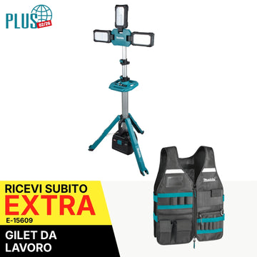 Torre faro da cantiere 18V/40V LXT/XGT Makita ML014G