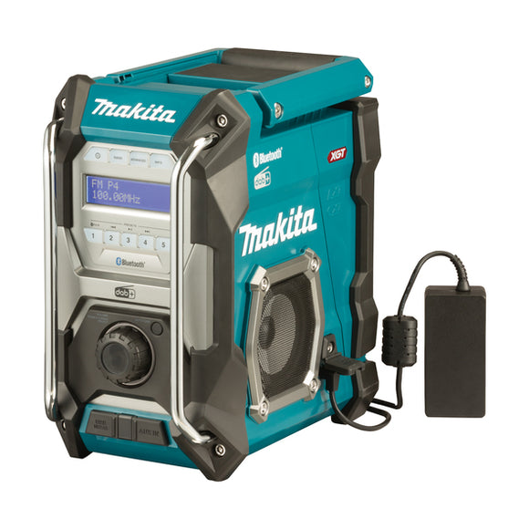 Radio da cantiere FM/DAB+/Bluetooth 12V/18V/40V/AC CXT/LXT/XGT Makita MR004GZ