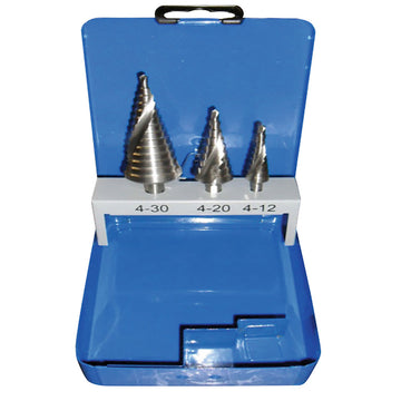 Kit allargatori fori HSS-G 4-12/20/30mm Makita P-69951