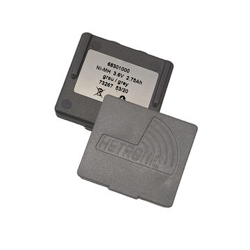 Batteria grigia 3,6V 2,75Ah Hetronic 68301000