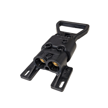 Connettore bipolare 250A tipo BC250 con contatti a saldare Ravioli