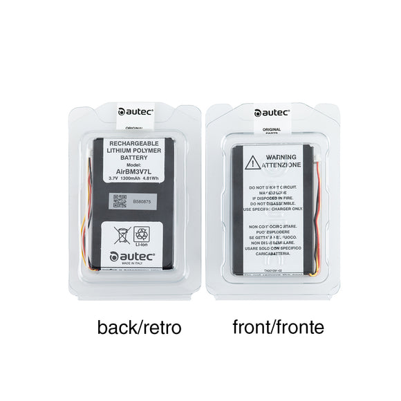 Batteria al litio 3,7V 1300mAh AIRBM3V7L Autec R0BATT00E0018