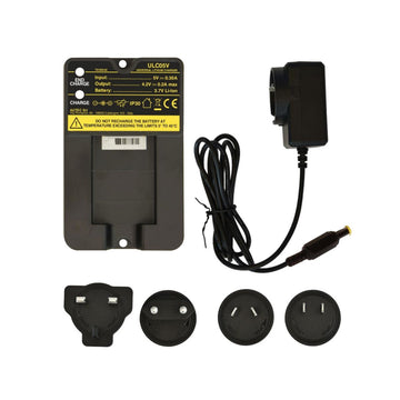 Caricabatterie 230V con adattatori ULC05V Autec R0CABA02E04A0