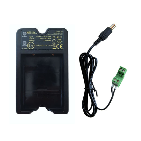 Caricabatterie con morsetti phoenix MBC12V Autec R0CABA02E07B4