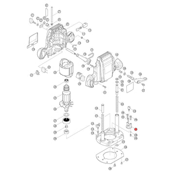 Spaccato ricambi fresatrice verticale RP0900