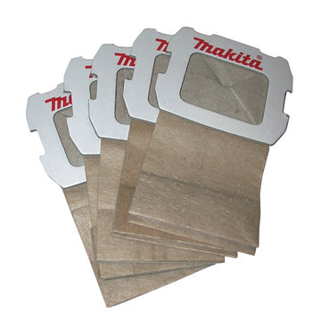 Confezione da 5 sacchetti aspirazione per levigatrici Makita 194746-9