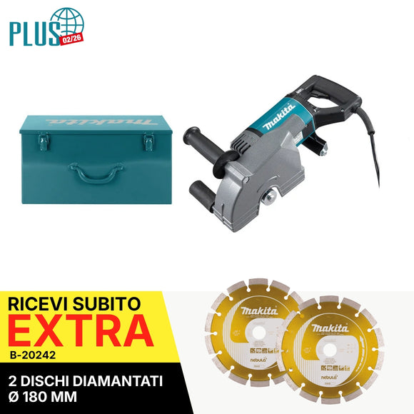 Makita SG181 180mm 2150W Doppelscheiben-Wandbohrer