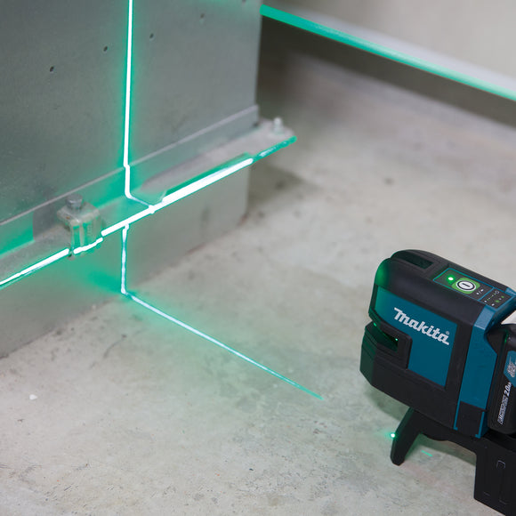 Tracciatore laser verde 35m 12V CXT Makita SK106GDZ