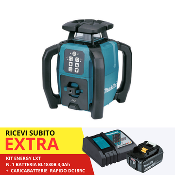 Makita SKR001Z 800m 12V/18V/40V CXT/LXT/XGT Selbstnivellierender Rotationslaser