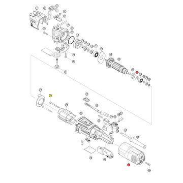 Spaccato ricambi utensili multifunzione TM3010C