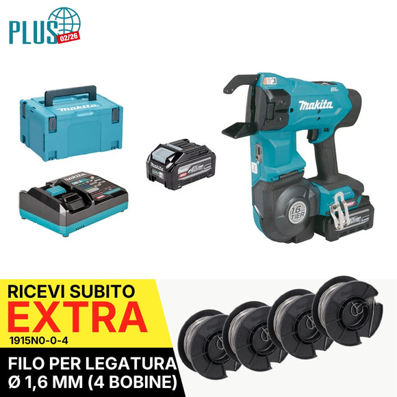 Legaferri Ø10mm – Ø35mm 40V XGT BL Makita TR001GU201