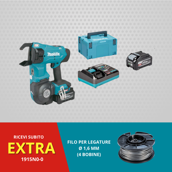 Legaferri Ø10mm – Ø35mm 40V XGT BL Makita TR001GU201