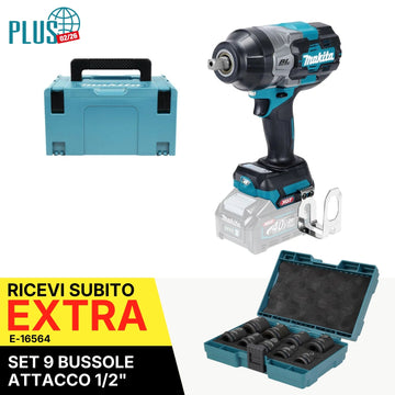 Chiave ad impulsi 1/2" 1360Nm 40V XGT BL Makita TW003GZ01