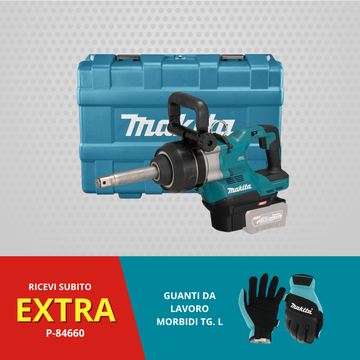 Chiave ad impulsi 1" 3150Nm 40V XGT BL Makita TW010GZ01