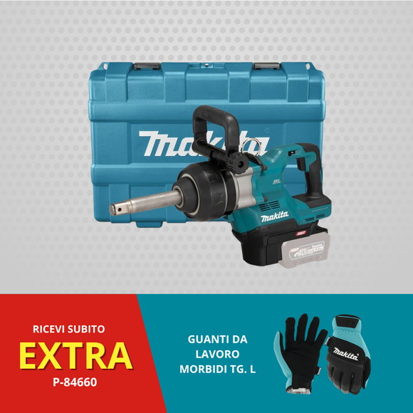 Schlagschrauber 1" 3150 Nm 40 V XGT BL Makita TW010GZ01