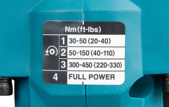 Chiave ad impulsi 3/4" 1500Nm 40V XGT BL Makita TW011GM201