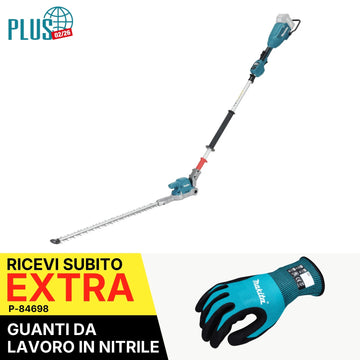Tagliasiepi ad asta orientabile 600mm 40V XGT BL Makita UN001GZ