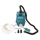 Aspiratore a zaino 2L 18kPa 40V XGT BL Makita VC009GZ01-1
