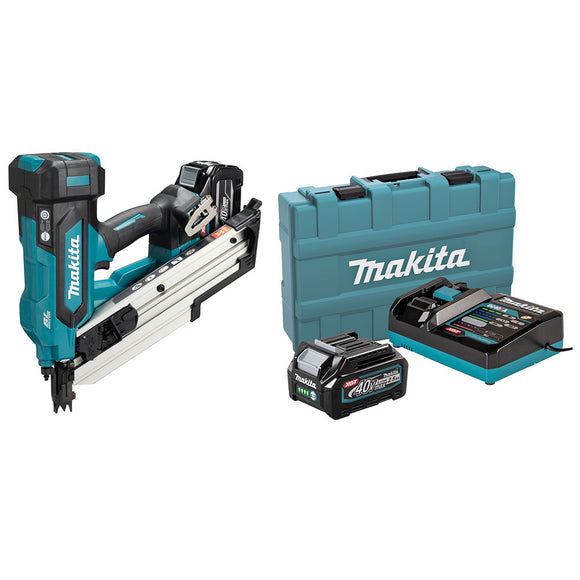 Chiodatrice pneumatica 34° 50 - 90mm 40V XGT BL Makita BN001GD201