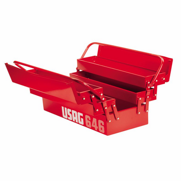 Cassetta estensibile lunga a cinque scomparti 646/5LV Usag U06460301