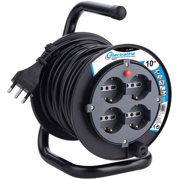 Avvolgicavo 15m 3x1,5 Electraline E49217